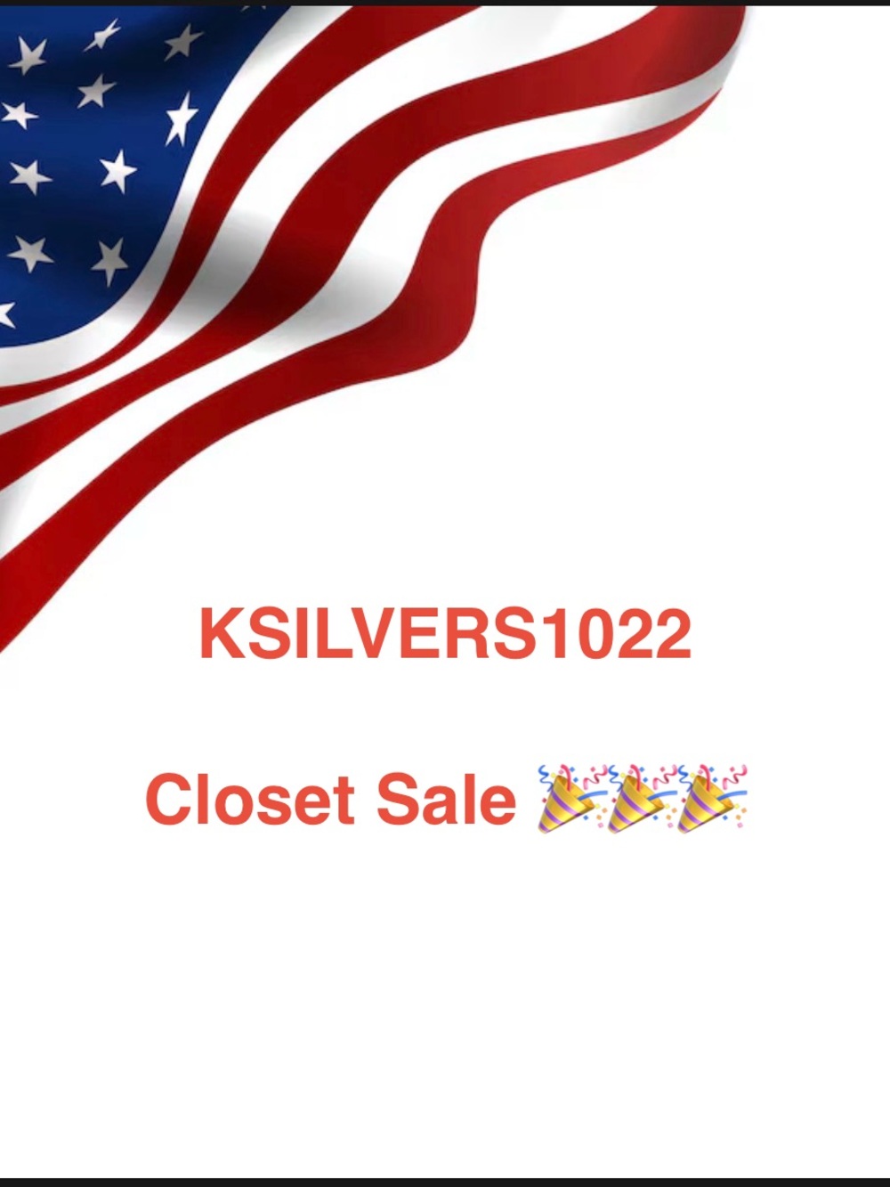 Red, White & Blue CLOSET SALE BUNDLE and make an offer!!